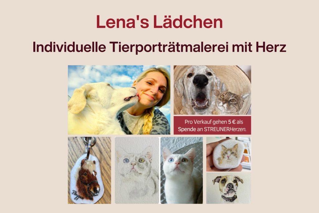 Lena’s Lädchen – Individuelle Tierporträtmalerei mit Herz