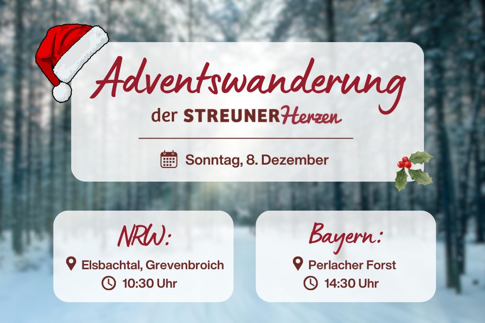 Adventswanderung der STREUNERHerzen