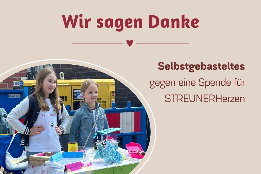 Kleine Tierschützerinnen ganz groß